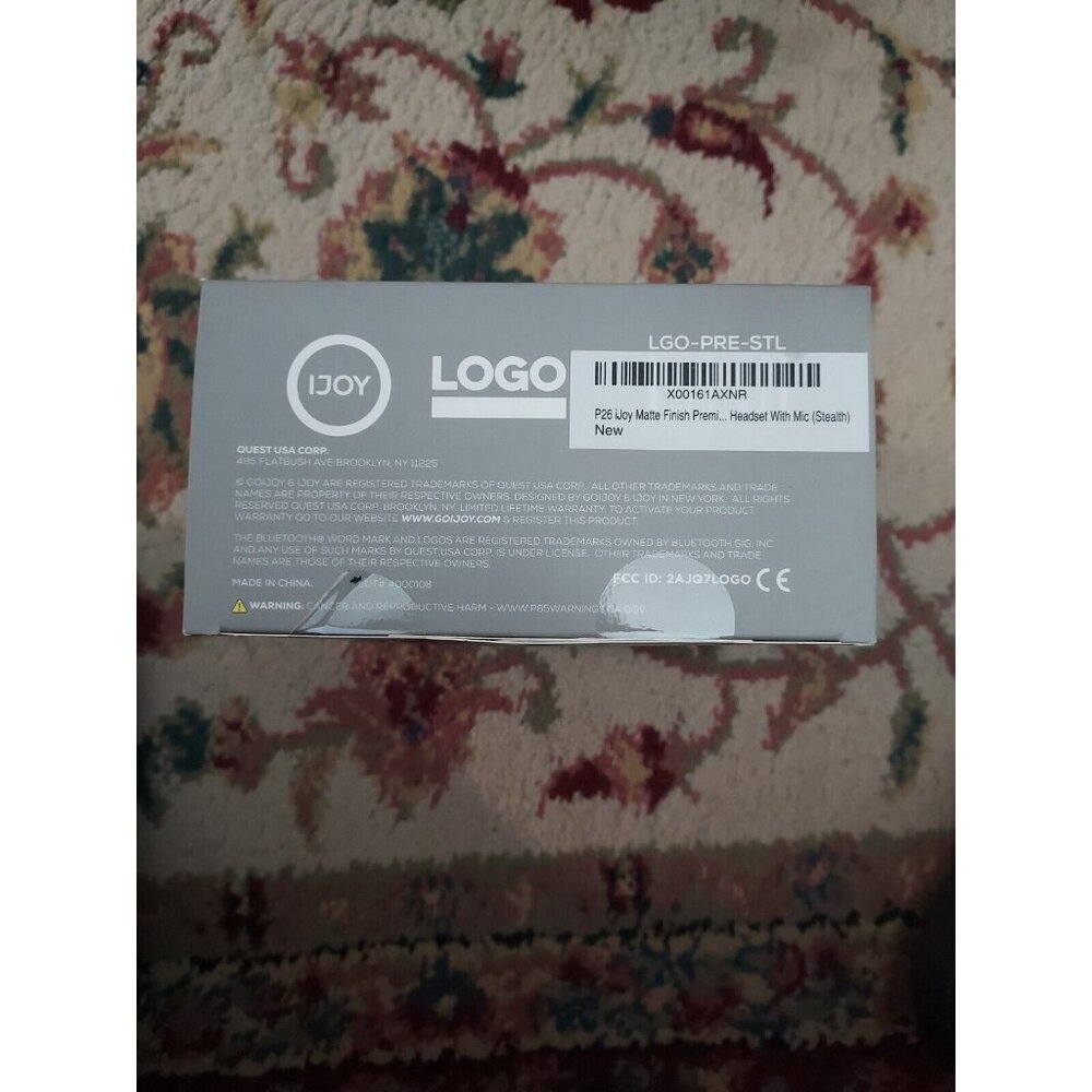 IJOY Premium Bluetooth Wireless Headset Matte Finish C Charger Input - Picture 5 of 5